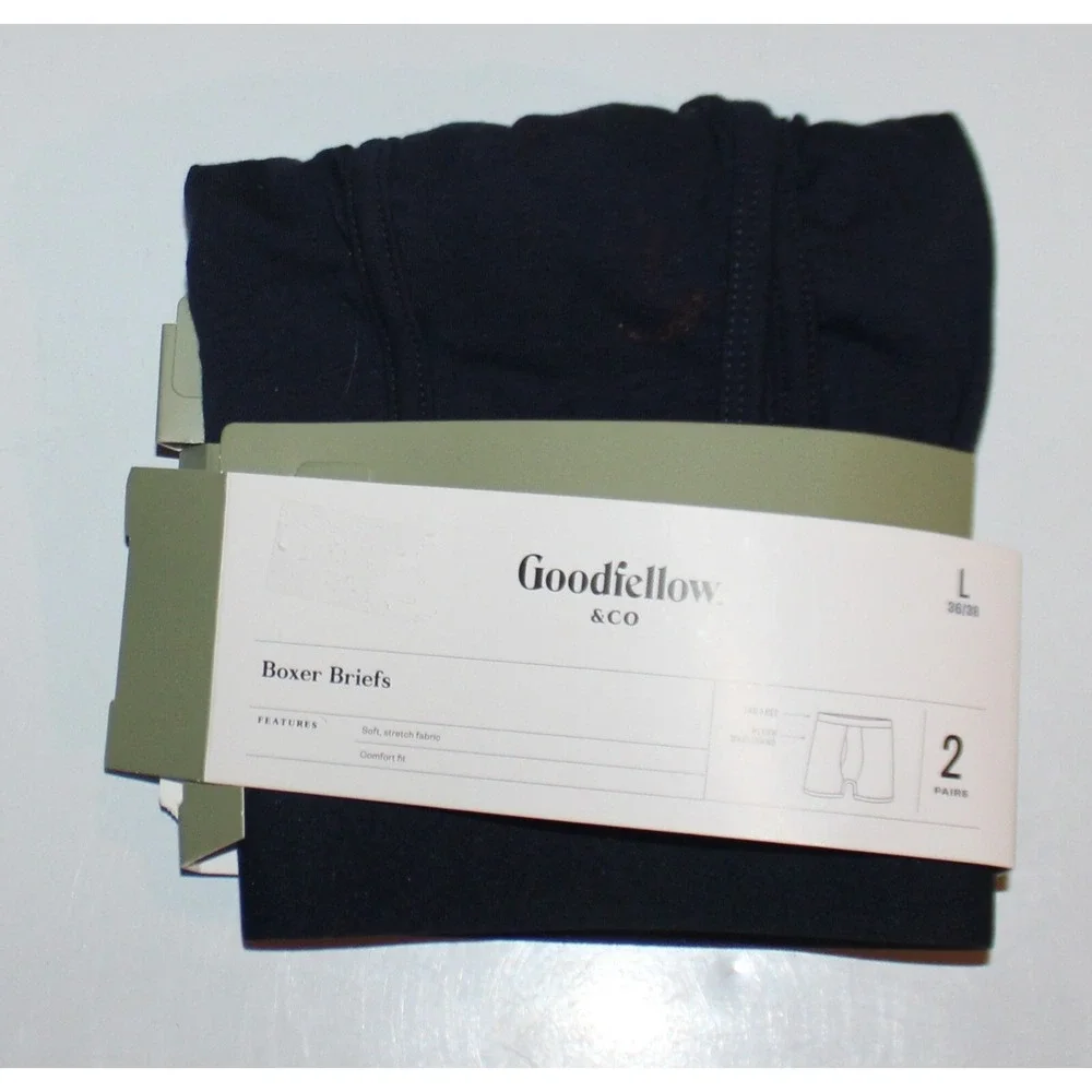Goodfellow & Co Men's Navy Boxer Brief 1 pk size L